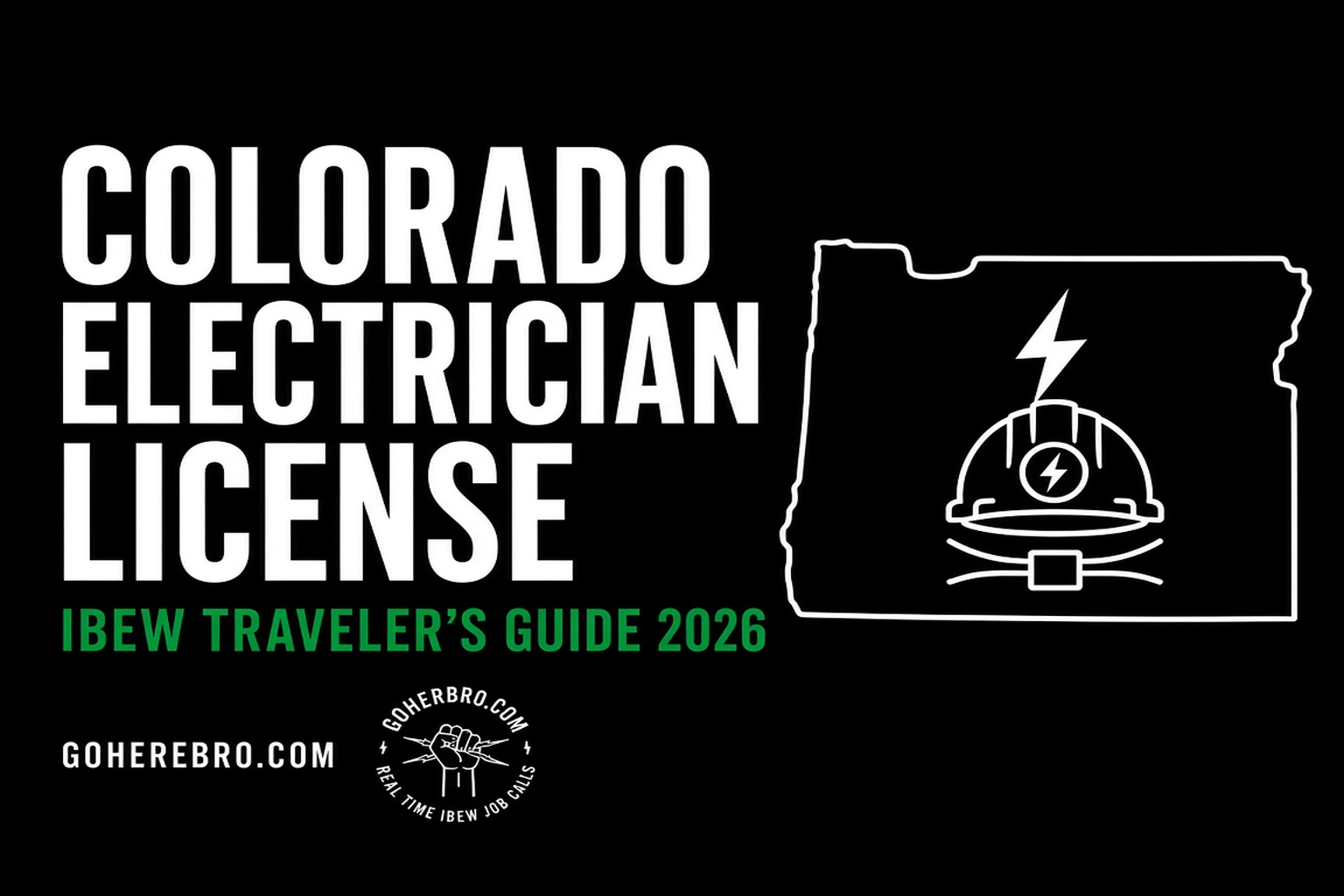 Colorado Electrician License for IBEW Travelers: DORA Journeyman, NERA Reciprocity & Book 2 (2026)