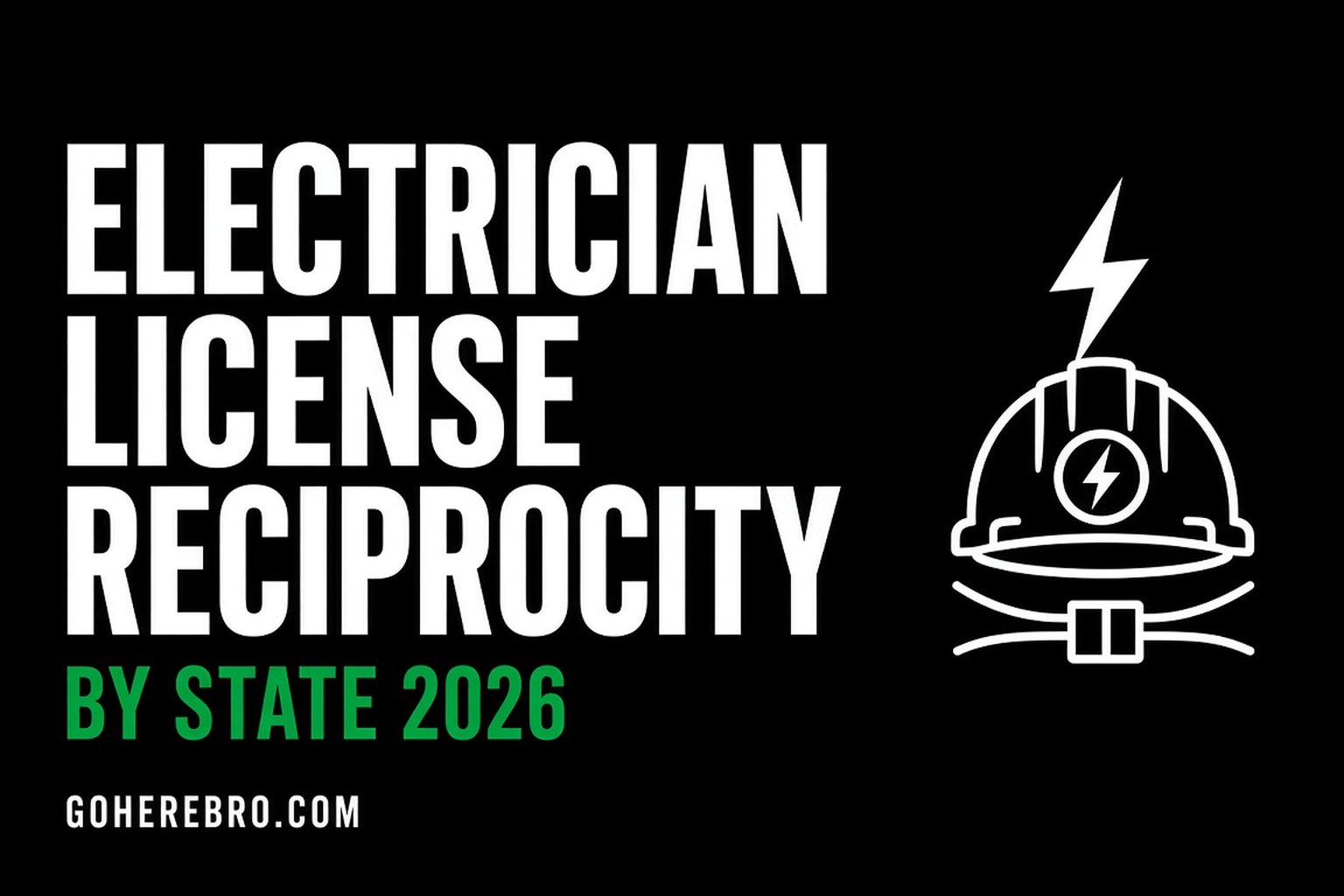 Electrician License Reciprocity by State: Complete 2026 Guide
