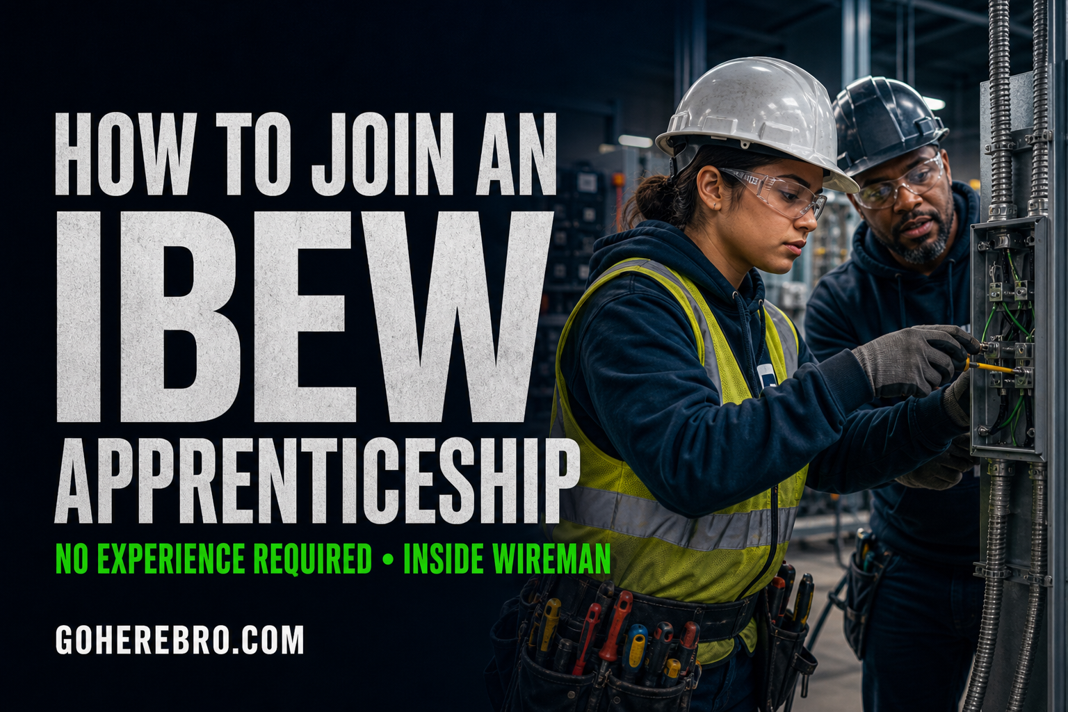 How to Join an IBEW Apprenticeship With No Experience