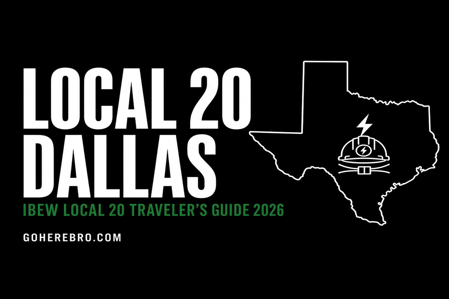 IBEW Local 20 Dallas-Fort Worth: 59 Open Calls at $40.65 (2026)