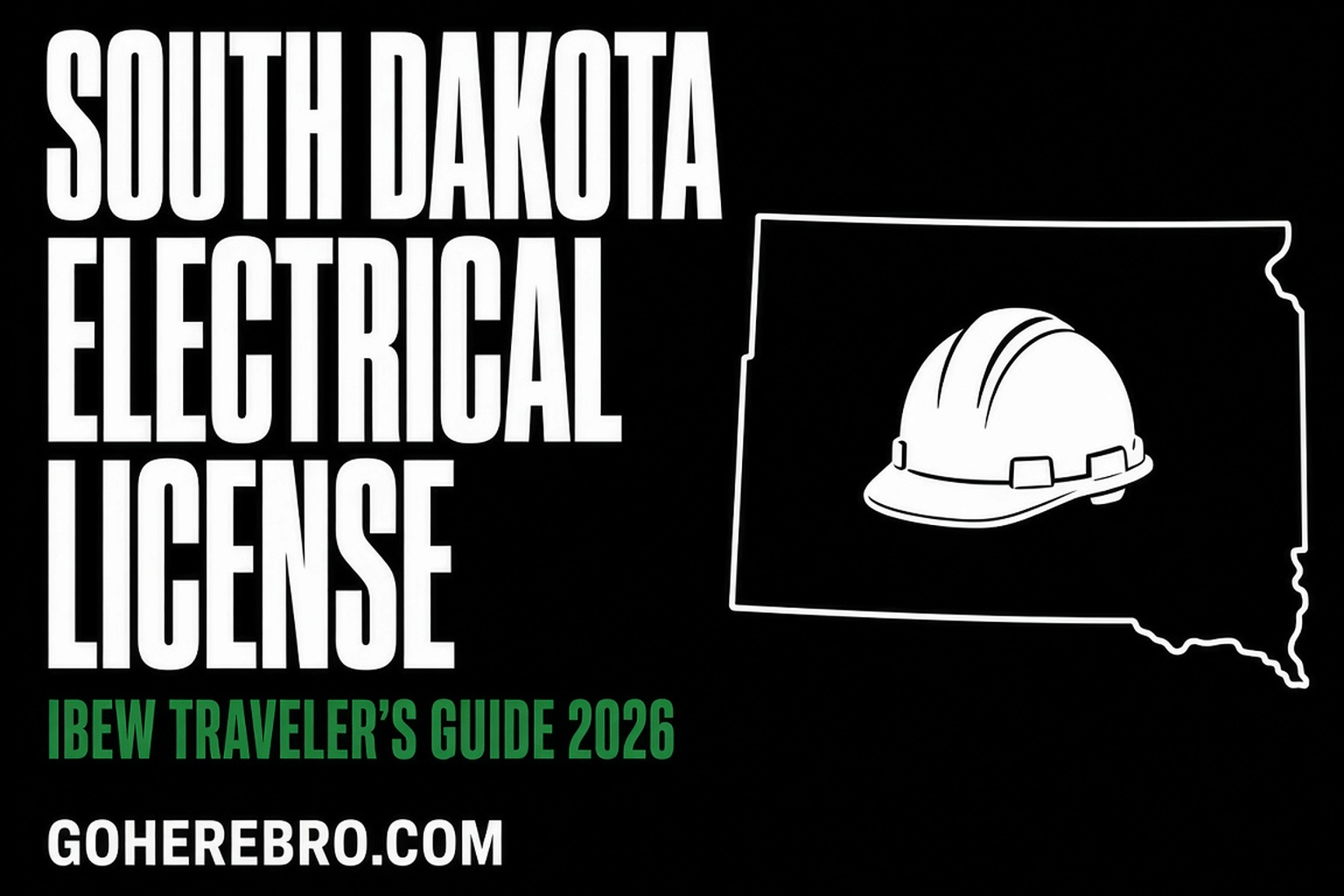 South Dakota Electrical License Guide for Traveling Electricians (2026)